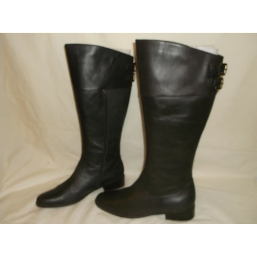 New CHADWICKS Size 8 B Brown Knee High Riding Women’s Boots RETAIL $99  Display